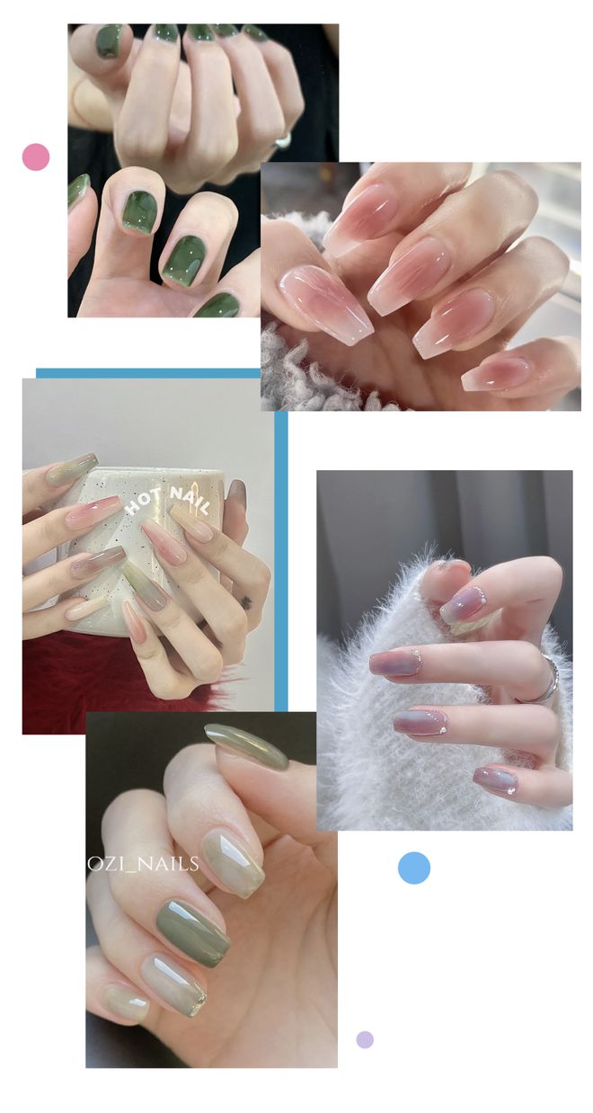 款式好看美甲圖片_好看的美甲款式2021短款_好看的美甲款式